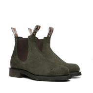 R.M.Williams Gardener Khaki Suede