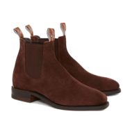 R.M.Williams Craftsman Cola Suede