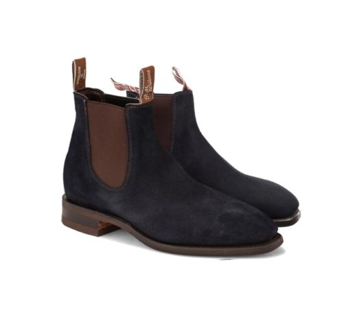 R.M.Williams Blaxland Navy Suede