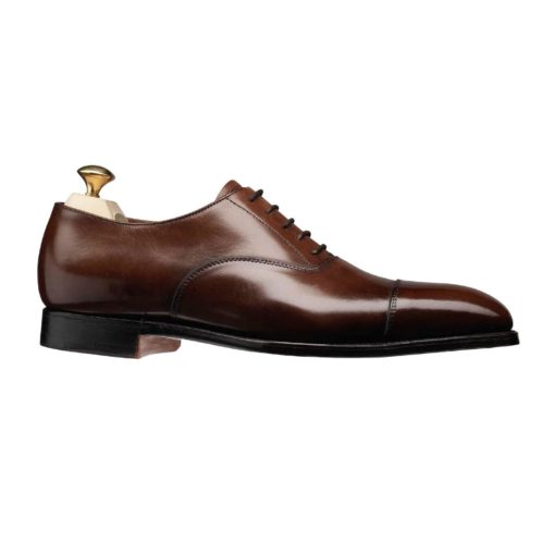 Crockett & Jones Handgrade Audley Dark Brown - Bäckmans Skoservice