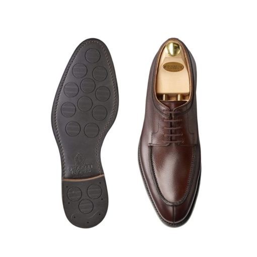 Crockett & Jones Hardwick Dark Brown Pebble Grain - Image 2