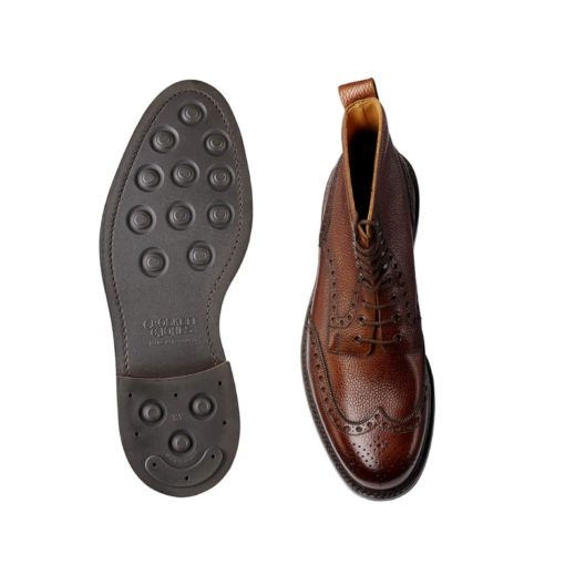 Crockett & Jones Islay Dark Brown Grain - Image 2