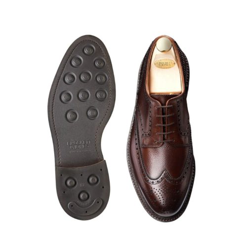 Crockett & Jones Pembroke Dark Brown Grain - Image 2