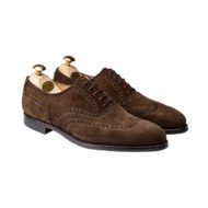 Crockett & Jones Westgate Dark Brown Suede