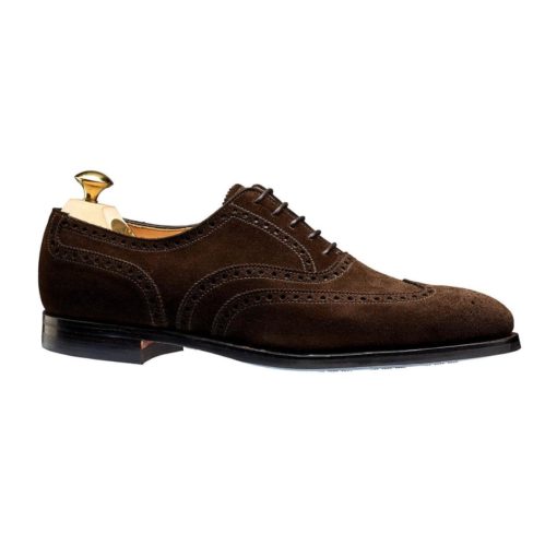 Crockett & Jones Westgate Dark Brown Suede - Image 3