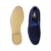 Crockett & Jones Albert Tofflor - Plain Navy Velvet - Image 2