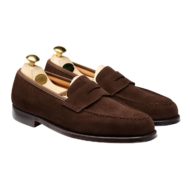 Crockett & Jones Boston Dark Brown Suede