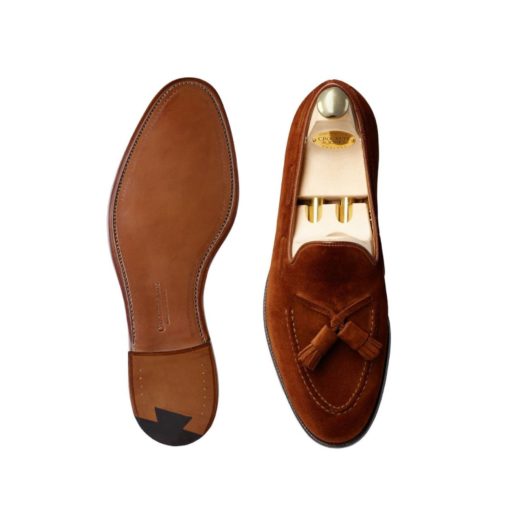 Crockett & Jones Cavendish Polo Brown Calf Suede - Image 2