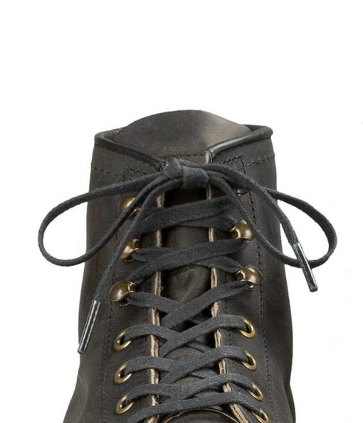 Red Wing skosnören 122 cm - Platt vaxad svart - Image 2