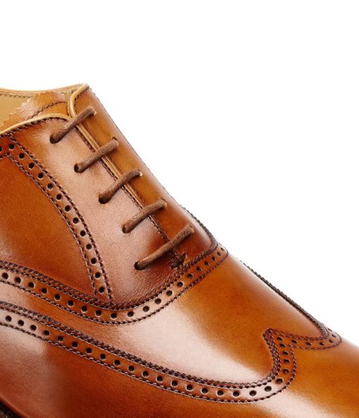 Crockett & jones skosnören 72 cm - Vaxad tan