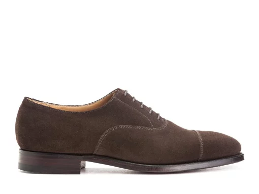 Crockett & Jones Connaught Dark Brown Suede - Image 2