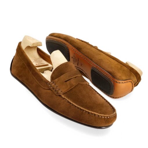 Carmina 80852 Driving Snuff Suede - Image 2