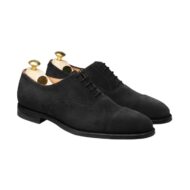 Crockett & Jones Connaught Black Suede