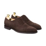 Crockett & Jones Connaught Dark Brown Suede
