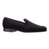 Crockett & Jones Albert Tofflor - Plain Black Velvet - Image 3