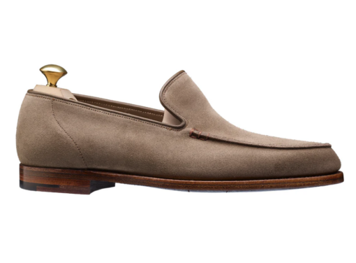 Crockett & Jones Salcombe Khaki Suede - Image 3
