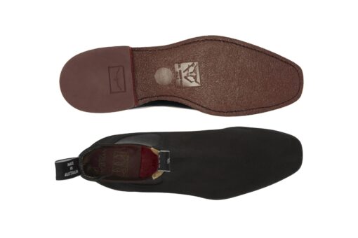 R.M.Williams Comfort Craftsman Black Suede - Image 2